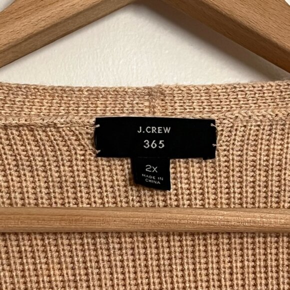 J. Crew Oversized Cardigan Sweater size 2X - Picture 3 of 8